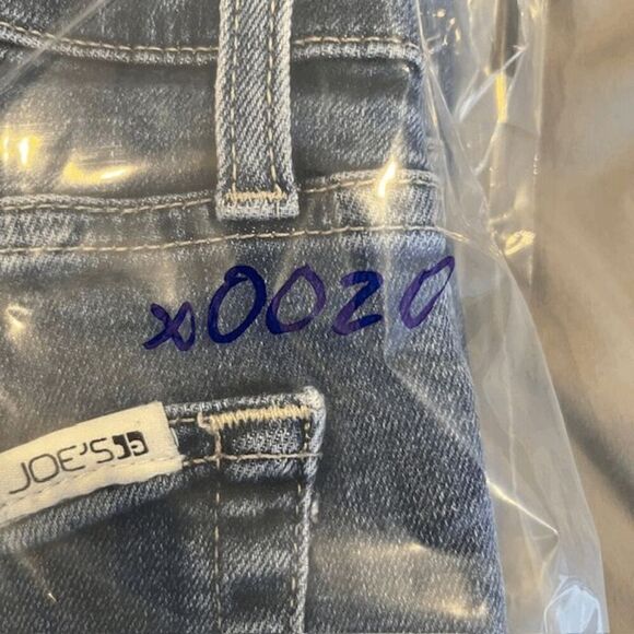 Joe's Jeans High Rise Skinny Ankle Jeans Medium Wash Lightly Distressed Size 25 - Picture 14 of 14